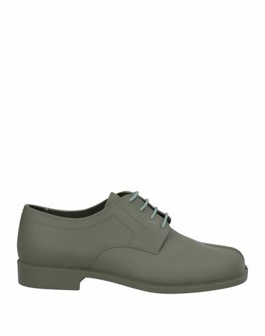 Maison Margiela Woman Lace-up shoes Military green Rubber Cover