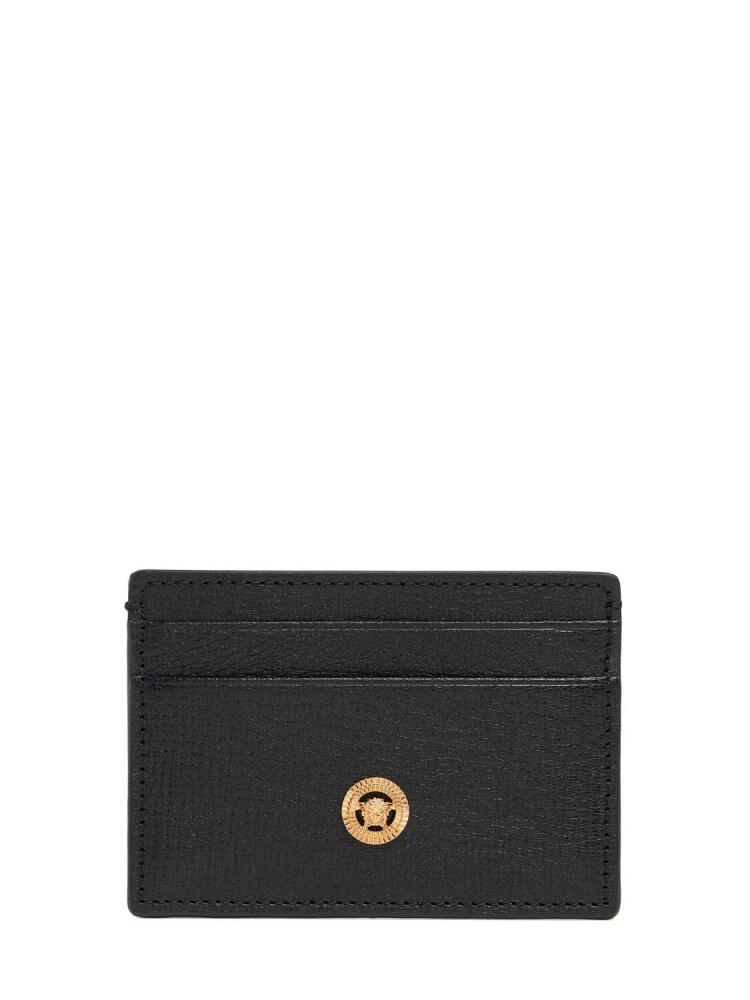 VERSACE Leather Card Case Cover