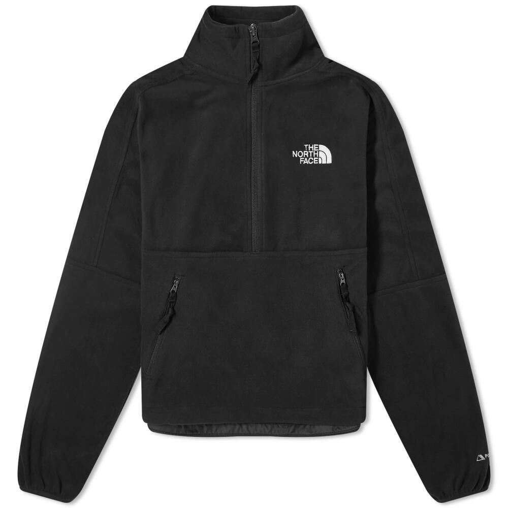 The North Face Women's Polartex Quarter Zip Fleece in TNF Black Cover