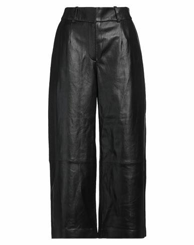 Ivy Oak Woman Pants Black Lambskin Cover