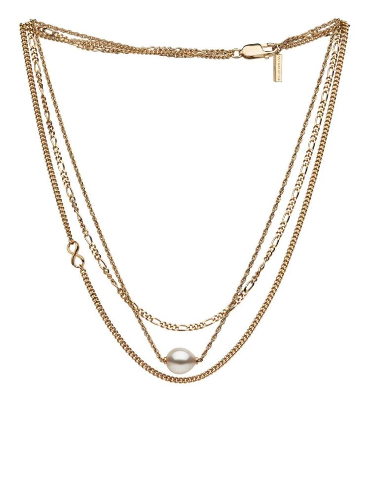 AUTORE MODA Leila necklace - Gold Cover