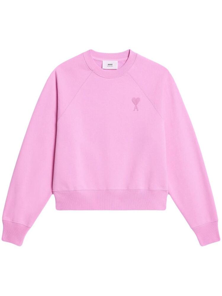 AMI Paris Ami de Coeur sweatshirt - Pink Cover