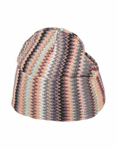 Missoni Woman Hat Beige Wool, Acrylic, Viscose, Polyester Cover