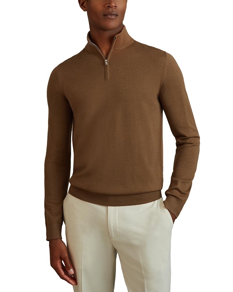 Reiss Blackhall Slim Fit Half Zip Sweater Cover