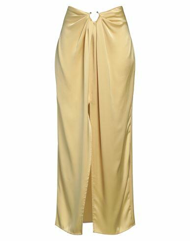 Nanushka Woman Maxi skirt Yellow Triacetate, Polyester Cover