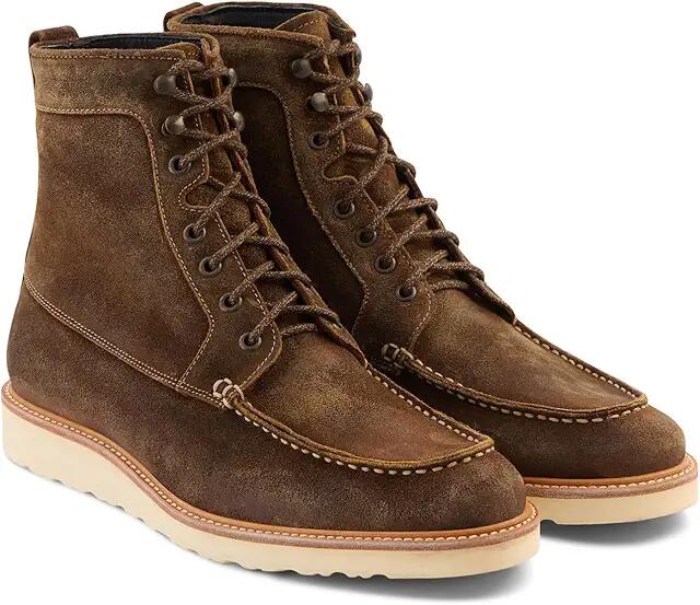 Nisolo Mateo All Weather Boot (Waxed Brown) Men's Shoes Cover