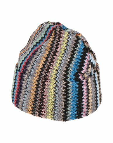 Missoni Woman Hat Grey Wool, Acrylic, Viscose, Polyester Cover