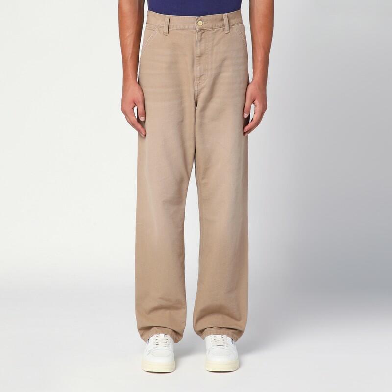 Carhartt WIP Single Knee Pant Peanut in organic cotton Cover