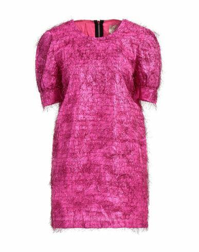 5rue Woman Mini dress Fuchsia Polyester Cover