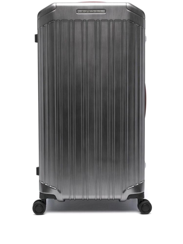 PIQUADRO Hardside logo-lettering suitcase - Grey Cover