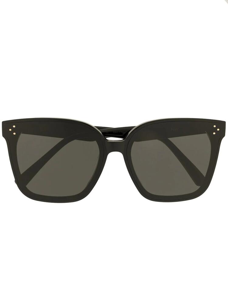 Gentle Monster Her 01 square-frame sunglasses - Black Cover