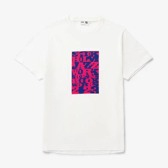 SNS Stockholm Jazz Workshop Tee x Book Works Cover