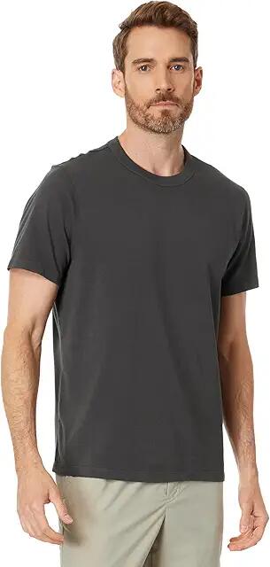 Madewell Garment-Dyed Allday Crewneck Tee (Black Coal) Men's Clothing Cover