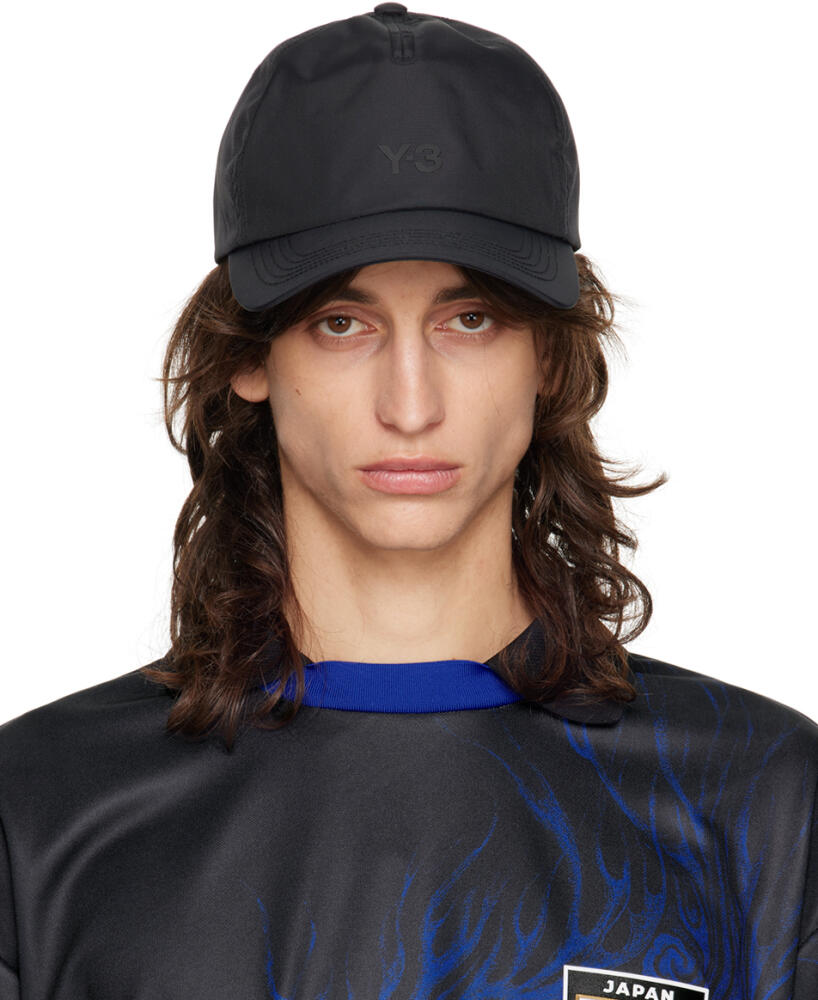 Y-3 Black Nylon Cap Cover