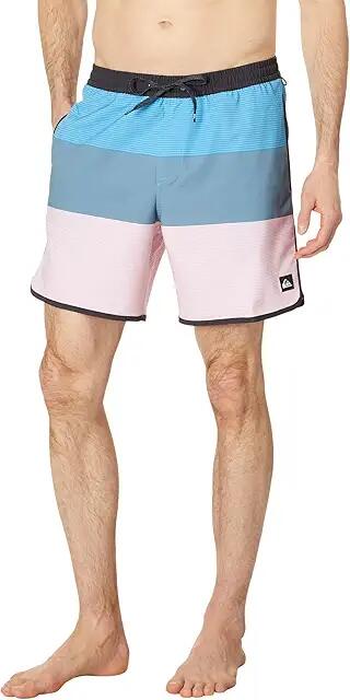 Quiksilver 17 Surfsilk Tijuana Volley Shorts (Prism Pink) Men's Swimwear Cover