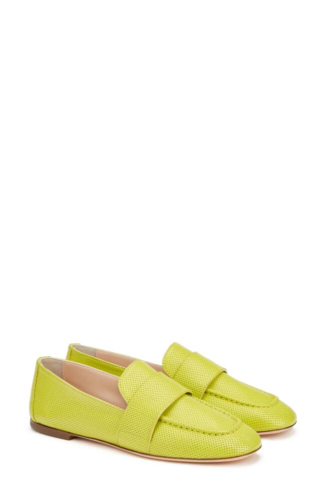 AGL Mara Spring Loafer in Lime Cover