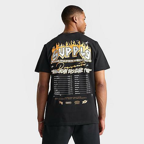 Supply And Demand Men's Maddux T-Shirt in Black/Black Cover