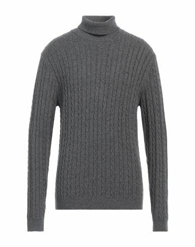 Sun 68 Man Turtleneck Grey Merino Wool, Viscose, Polyamide, Cashmere Cover