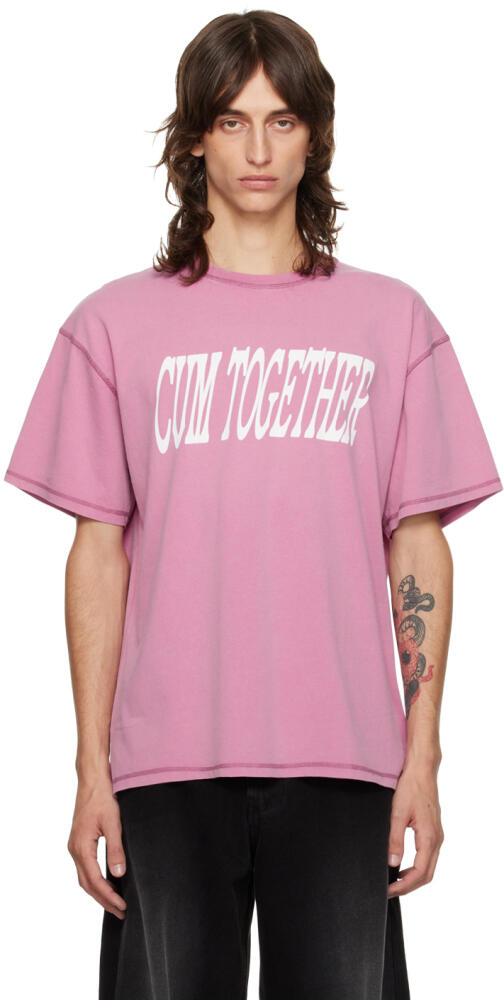 Carne Bollente Pink 'Cum Together' T-Shirt Cover