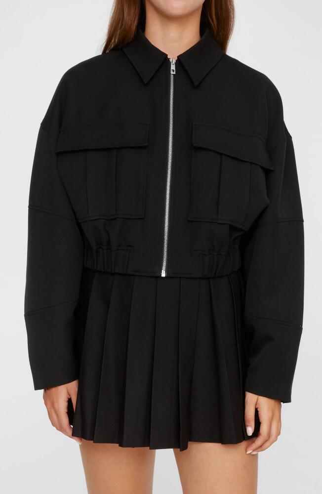 NASTY GAL Bomber Jacket in Black Cover