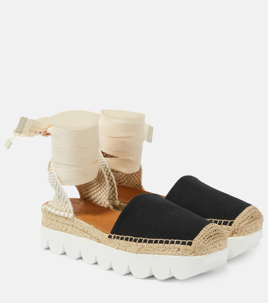 Marni Canvas wedge espadrilles Cover