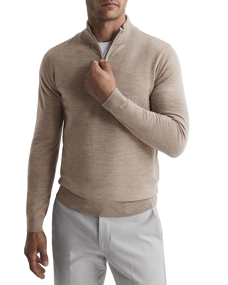 Reiss Blackhall Long Sleeved Merino Funnel Neck Sweater Cover