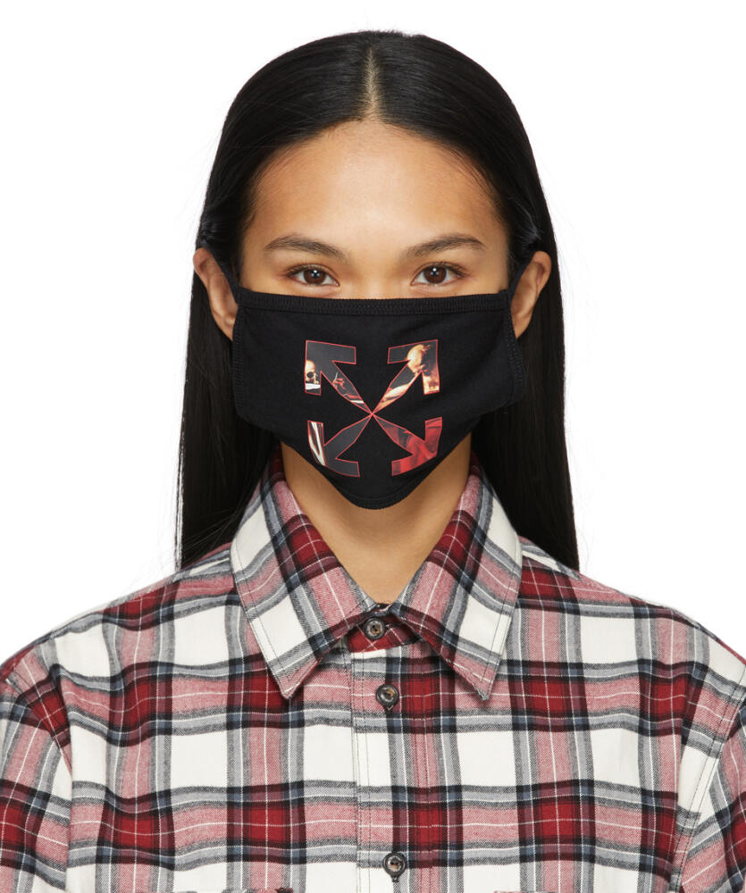 Off-White Black Caravaggio Mask Cover