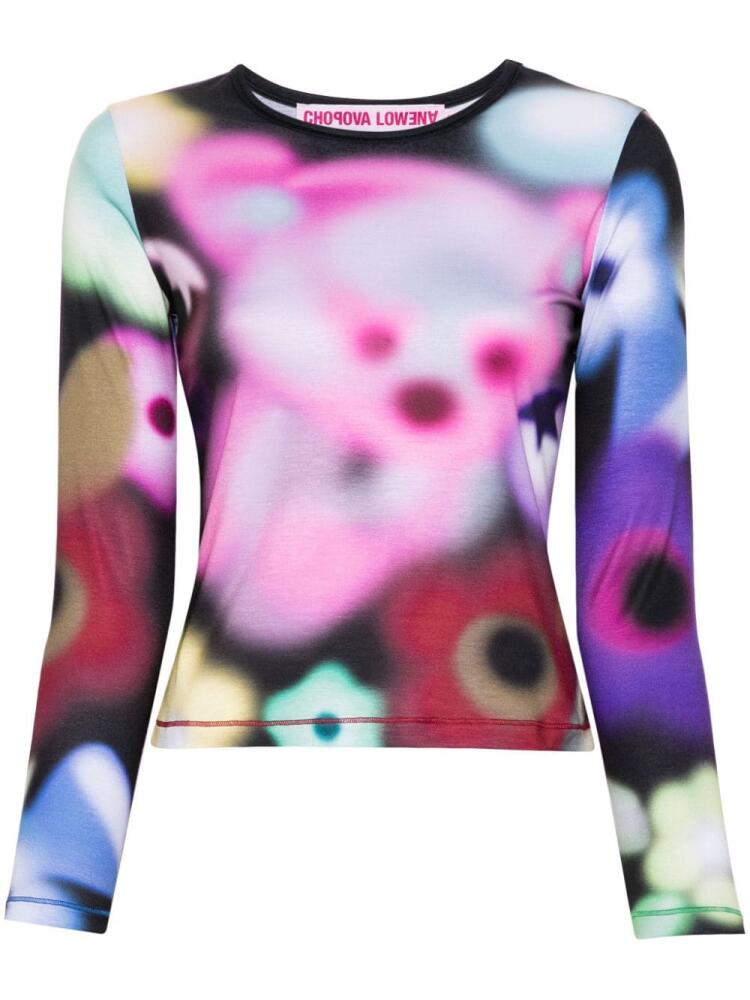 Chopova Lowena Airbrush Bear top - Pink Cover