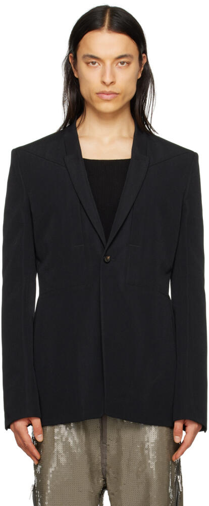 Rick Owens Black Fogpocket Blazer Cover