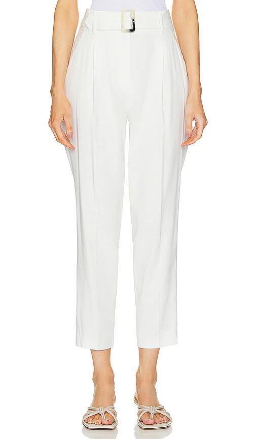 Veronica Beard Sofia Pant in White Cover