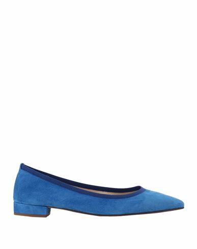 Ballerette Campo Marzio Woman Ballet flats Bright blue Soft Leather Cover