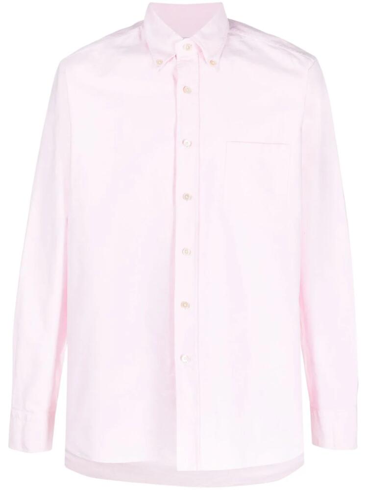 D4.0 button-down collar cotton shirt - Pink Cover