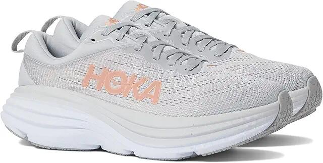 Hoka Women's Bondi 8 (Harbor Mist/Lunar Rock) Women's Shoes Cover