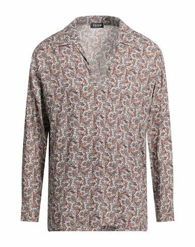 Yoon Man Shirt Brown Viscose Cover