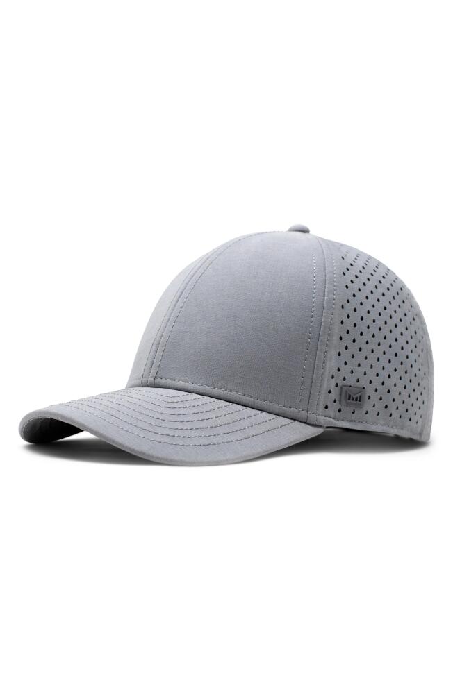 Melin A-Game Hydro Performance Snapback Hat in Heather Grey Cover