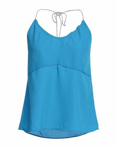 Fly Girl Woman Top Azure Polyester Cover