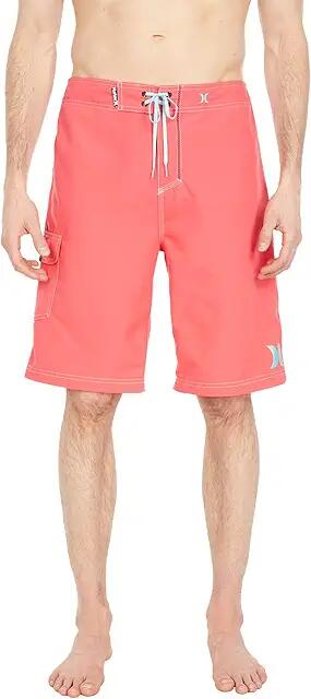 Hurley One Only Boardshort 22 (Light Fusion Red/Tropical Twist) Men's Swimwear Cover