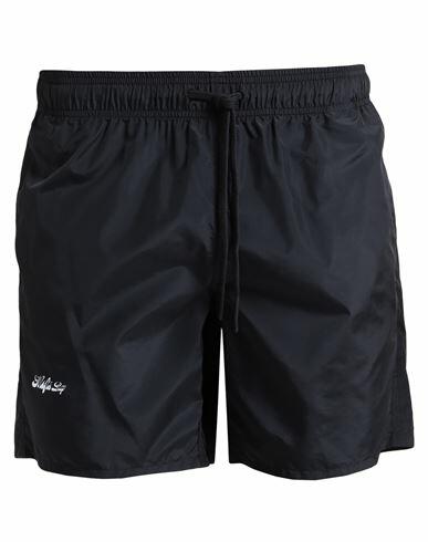 Msftsrep Man Swim trunks Black Polyamide, Polyester Cover