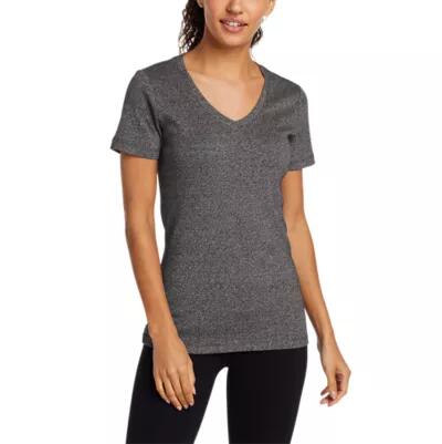 Eddie Bauer Women's Stine's Short-Sleeve V-Neck T-Shirt Cover