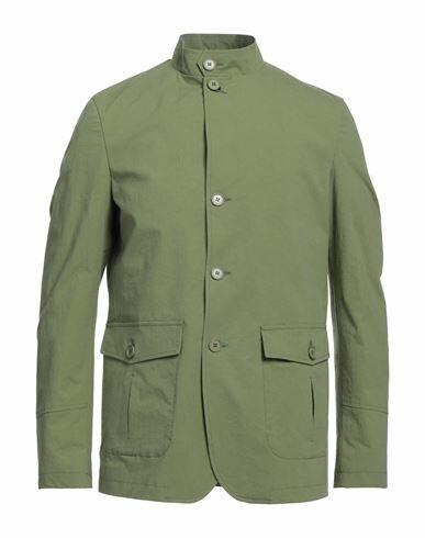 Yoon Man Blazer Military green Cotton, Linen, Elastane Cover