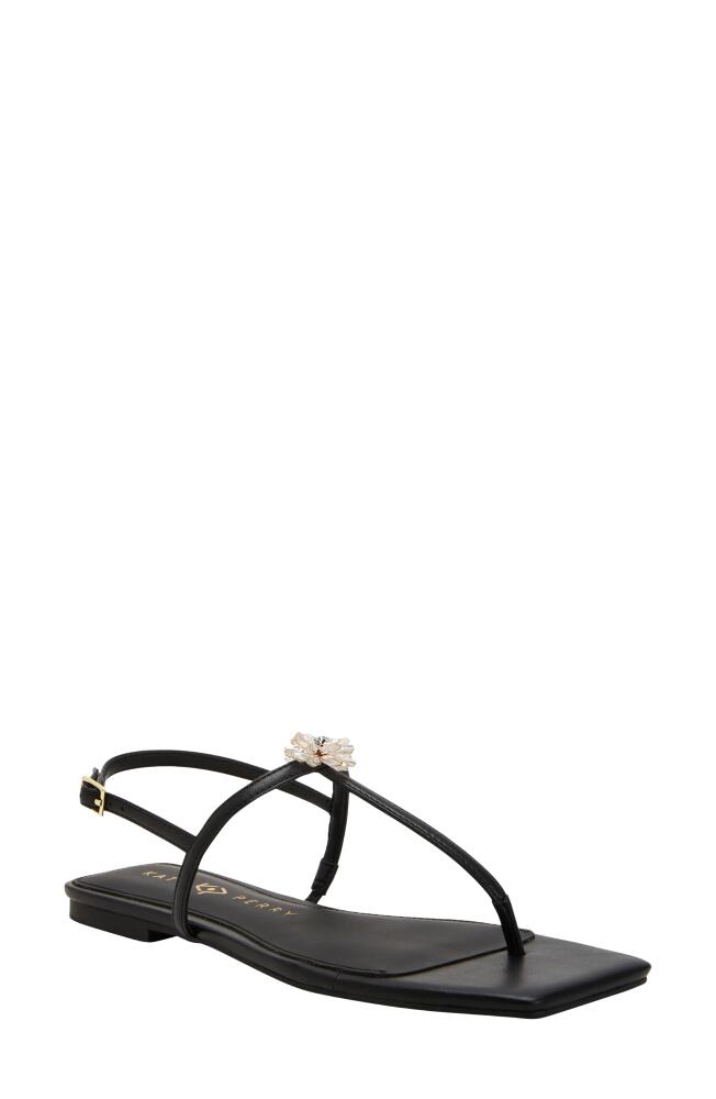 Katy Perry The Camie T-Strap Slingback Sandal in Black Cover