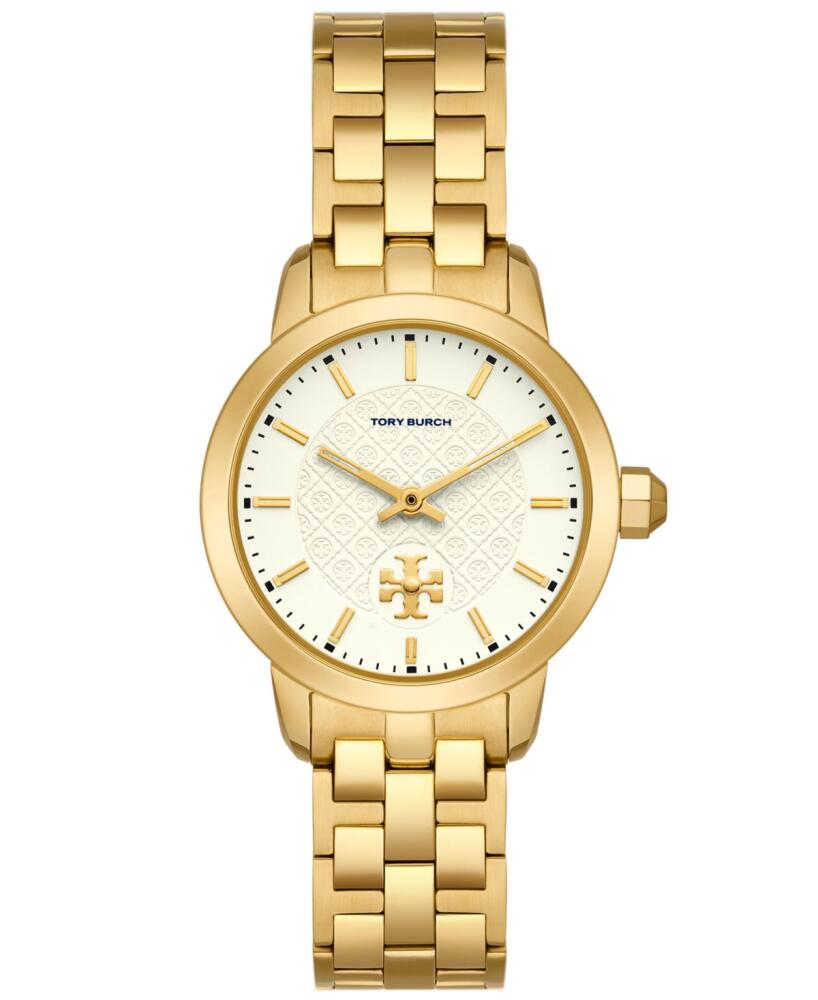 Tory Burch Women's The Tory Gold-Tone Stainless Steel Stainless Steel Bracelet Watch 34mm - Gold Cover