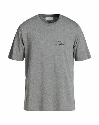 Lardini Man T-shirt Grey Cotton Cover