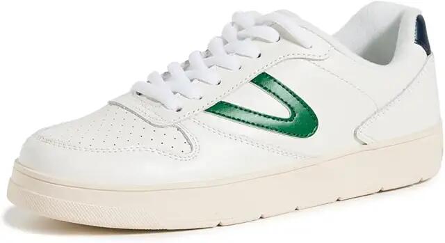 Tretorn Stadium (White/Green/Navy) Women's Shoes Cover