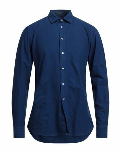 B. d.baggies Man Shirt Blue Cotton Cover