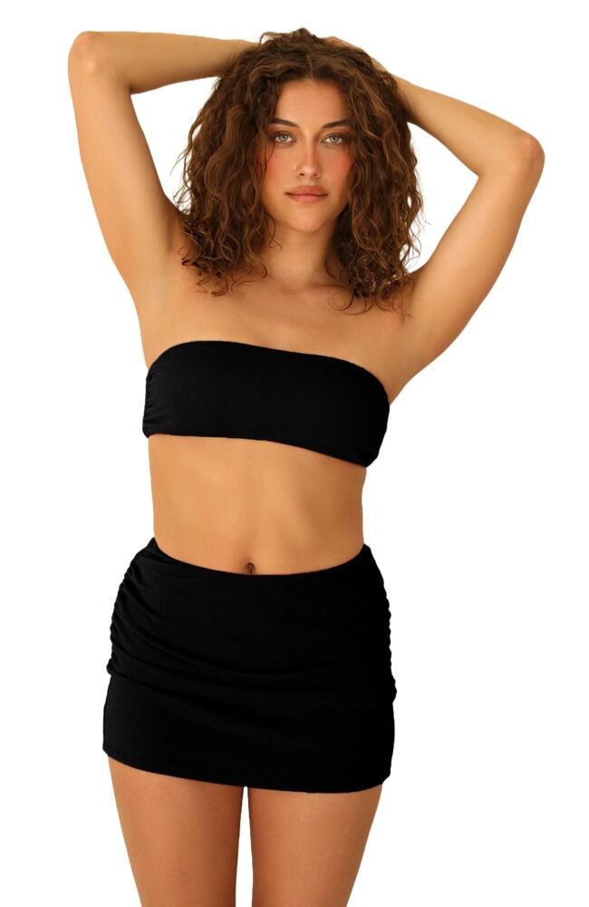 Dippin Daisys Lucky Swim Mini Length Skirt in Black Cover