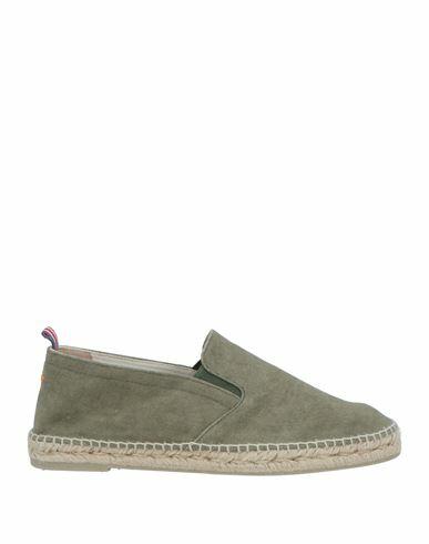 Castañer Man Espadrilles Green Textile fibers Cover