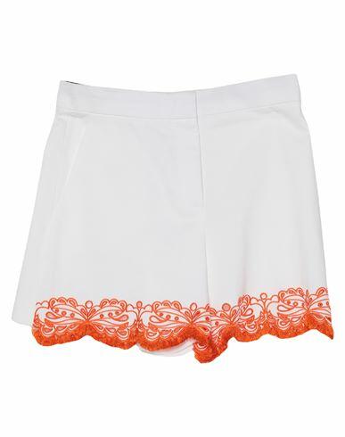 Pucci Woman Shorts & Bermuda Shorts White Cotton, Elastane Cover