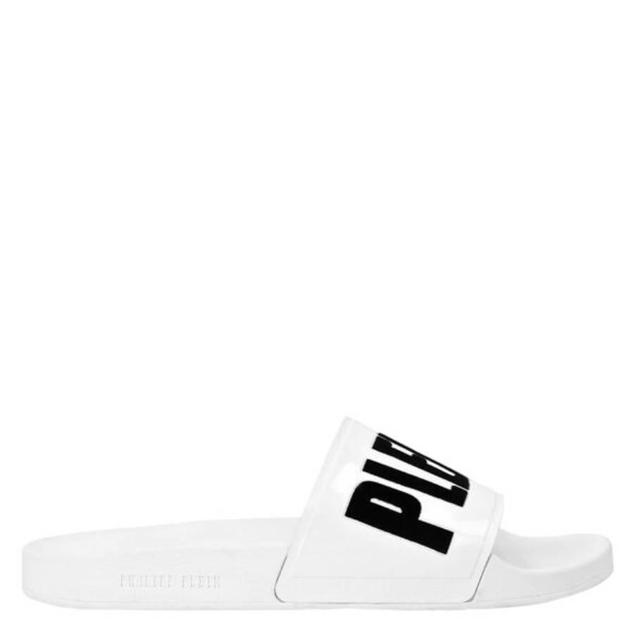 Philipp Plein Flat Gummy Rubber Slide Sandals Cover