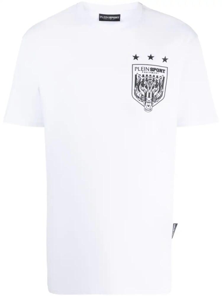 Plein Sport Tiger Crest Edition T-shirt - White Cover